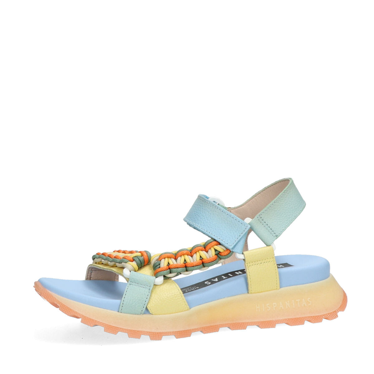 Hispanitas dámské kožené sandály - vícebarevné - 37