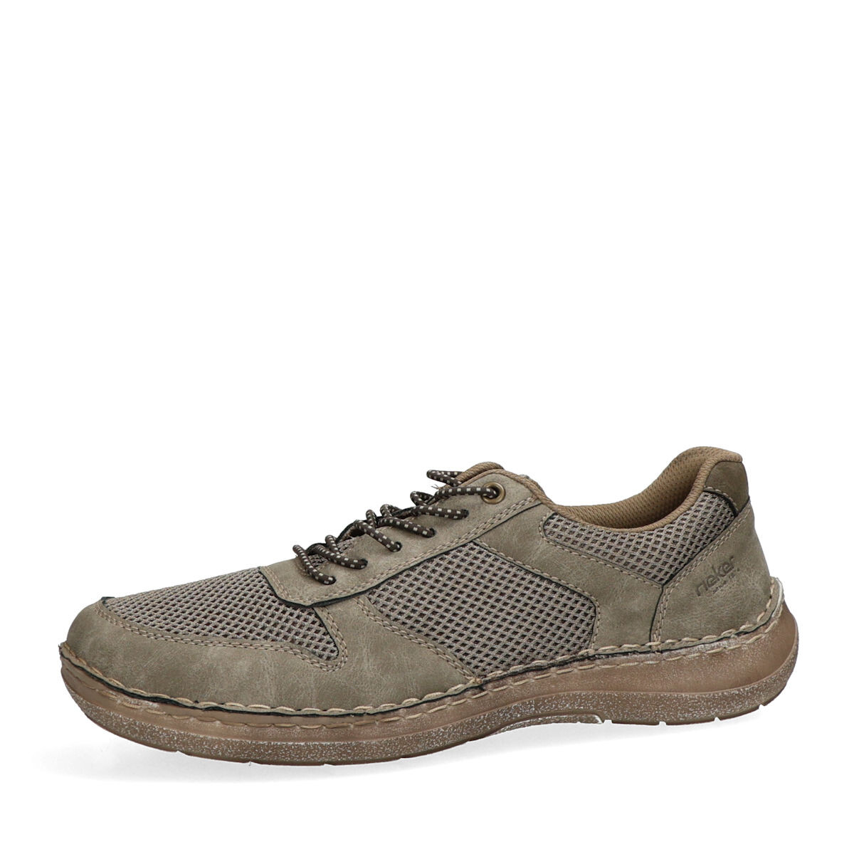 Rieker pánské každodenní polobotky - béžovo hnedé - 40