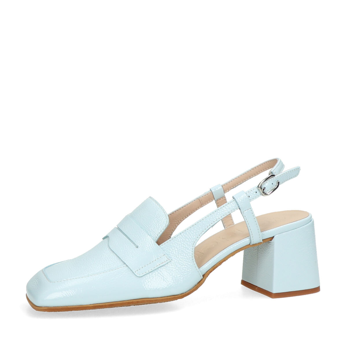 Wonders dámské kožené sandály - modré - 36