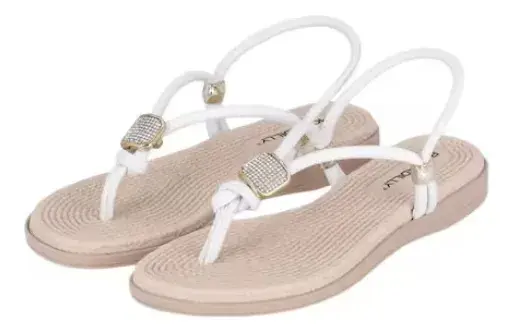 Piccadilly 513039-1 Dámské sandály bílé 37