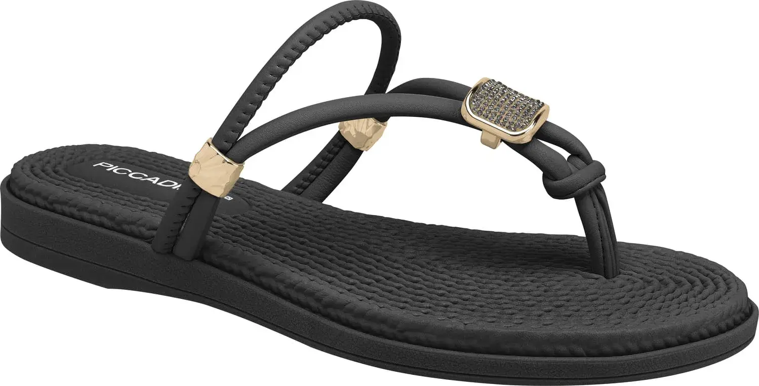 Piccadilly 513039-8 Dámské sandály černé 37