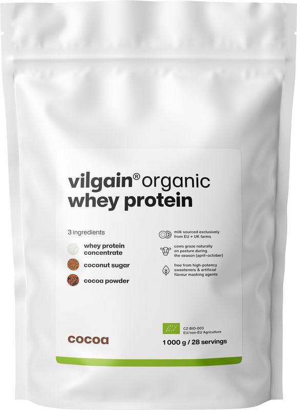 Vilgain Whey Protein BIO – kakao 1 000 g