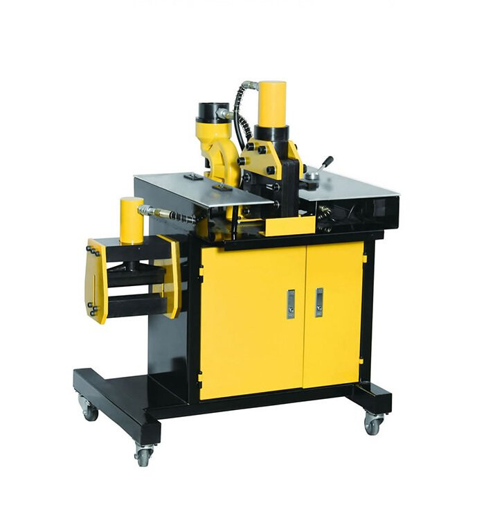 Genborx Hydraulické zařízení pro řezání, ohýbání a děrování přípojnic HHM-200H