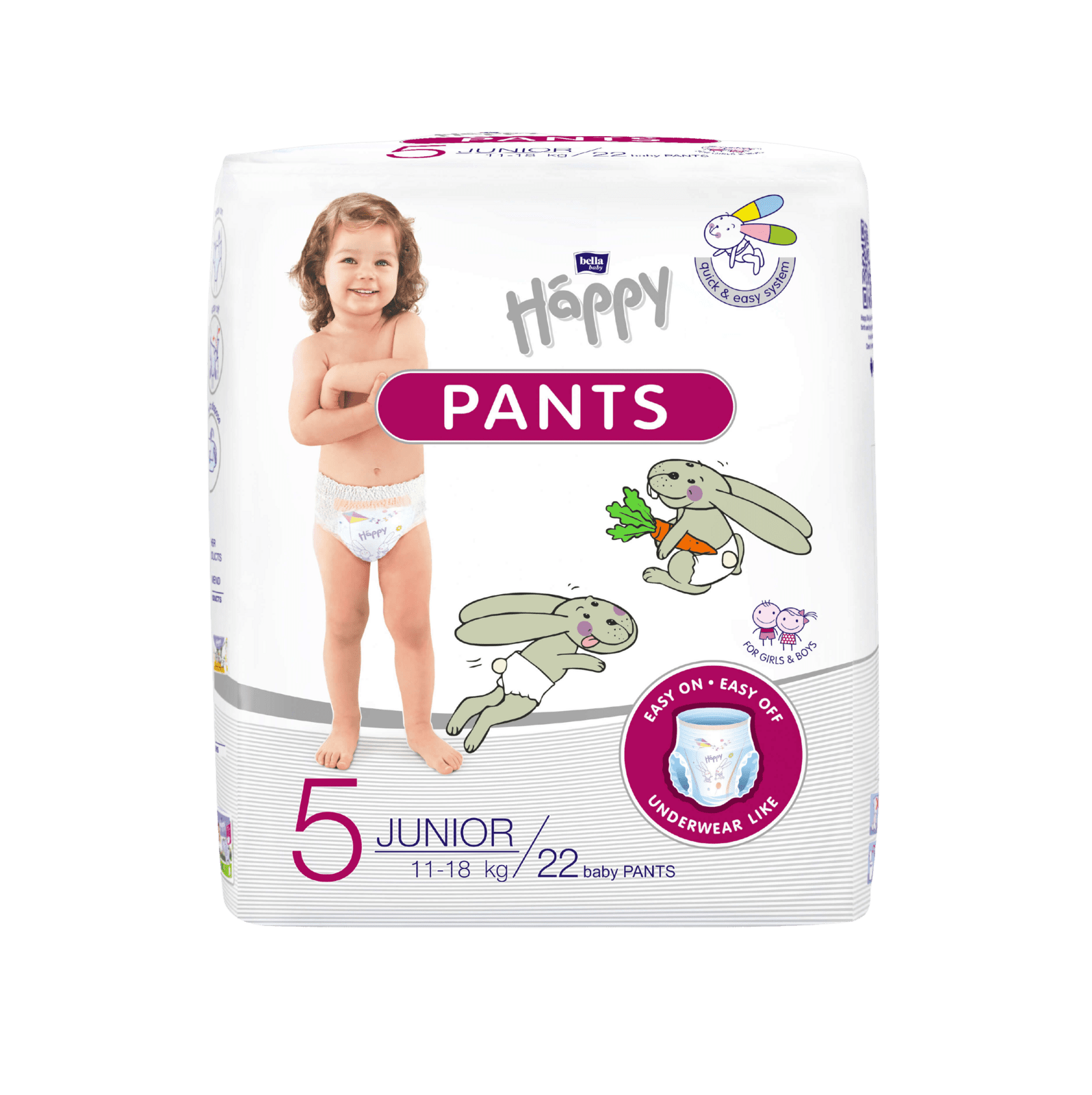 BELLA Pants Junior 11-18 kg 22 ks