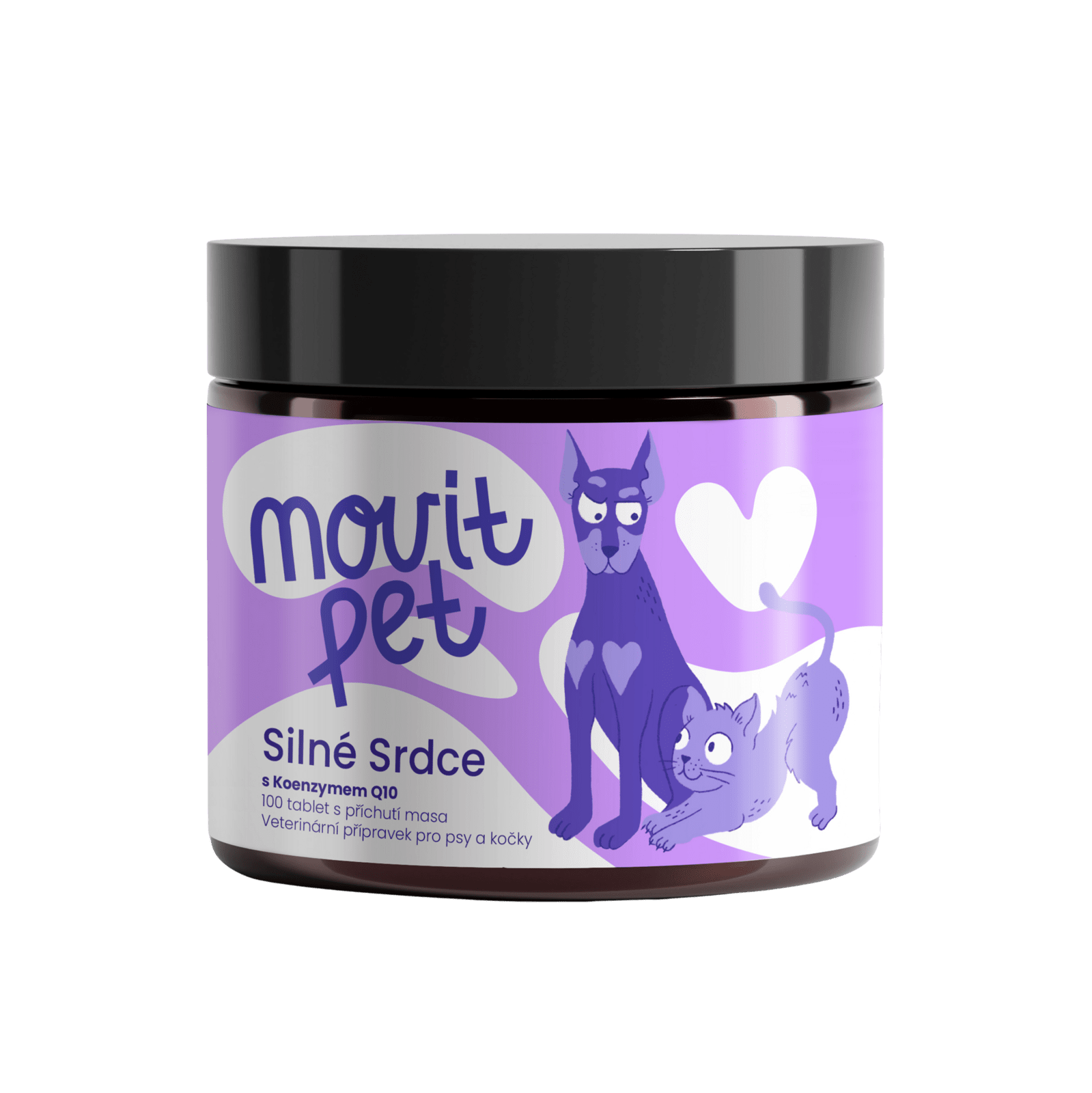 MOVit PET Silné Srdce s Koenzymem Q10 tbl.100