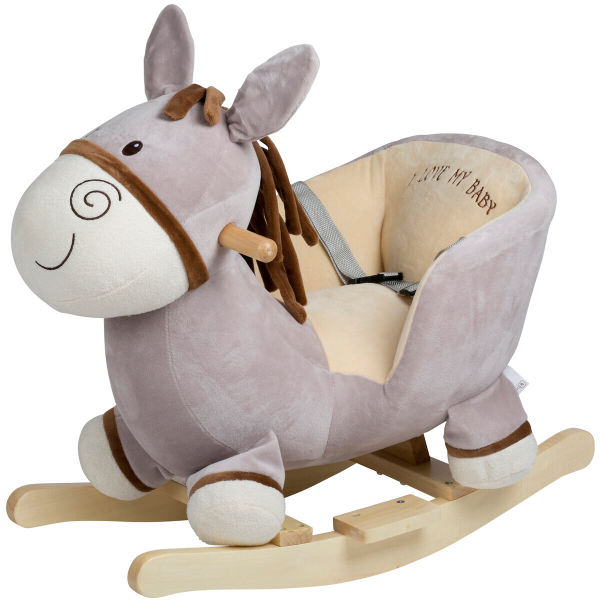 BabyGo Houpací zvířátko Oslík