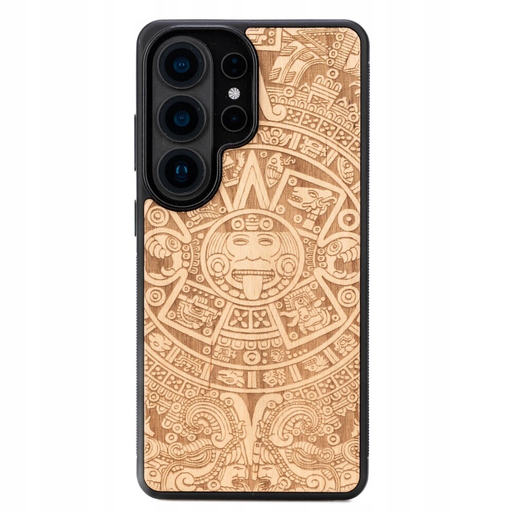 Dřevěné Pouzdro Bewood pro Samsung Galaxy S26 Ultra Kalendář Aztécký Aniegre