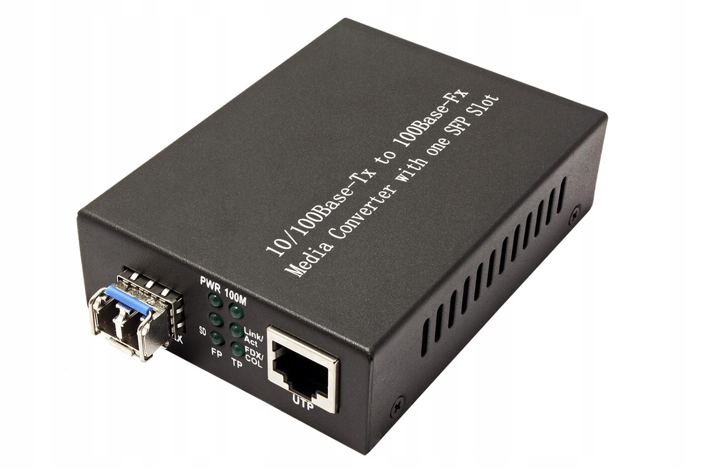 Value Média konvertor 100Mb, RJ45 LC (se Sfp modulem 100Base-FX)