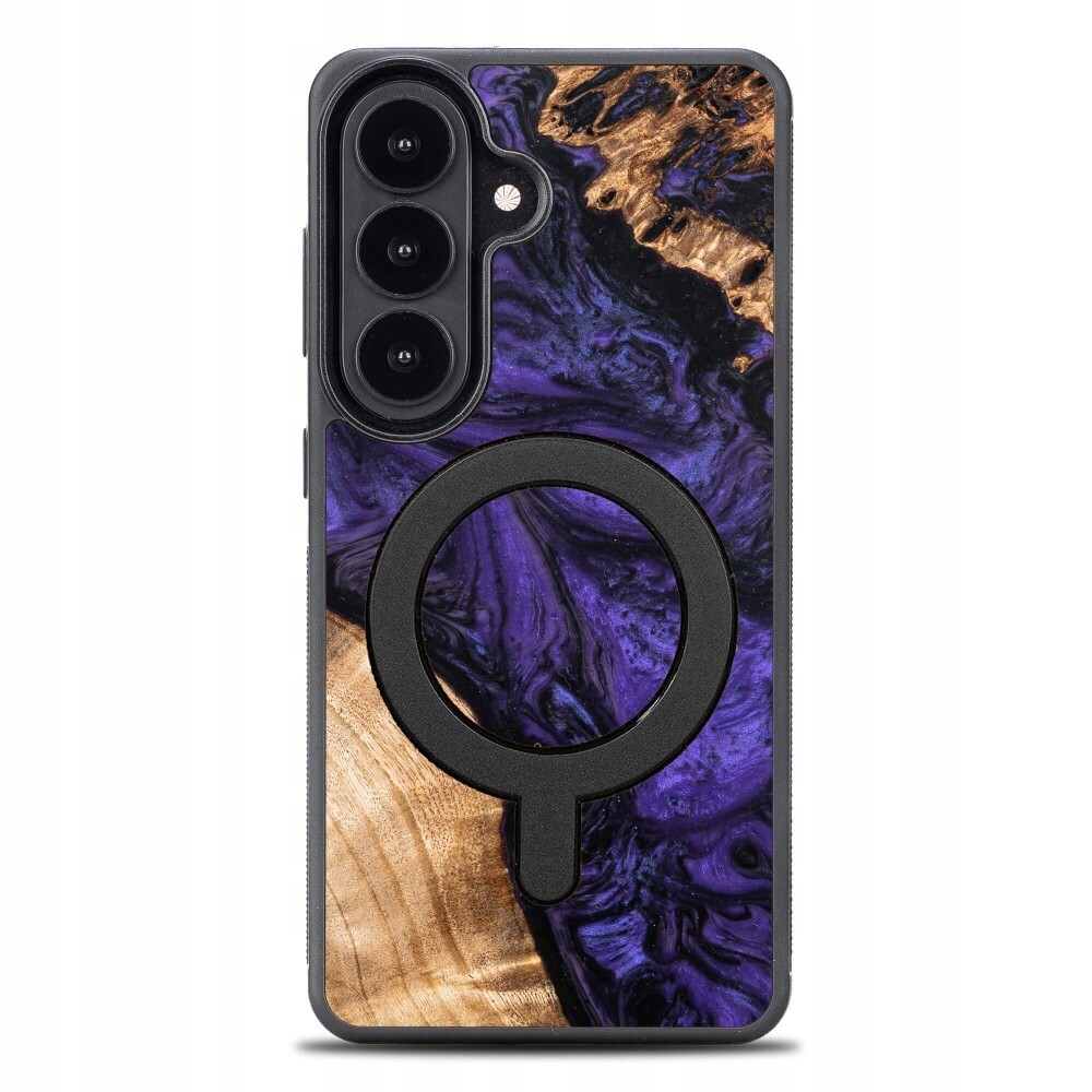 Pouzdro Bewood Unique pro Samsung Galaxy S26 Plus – fialové s MagSafe