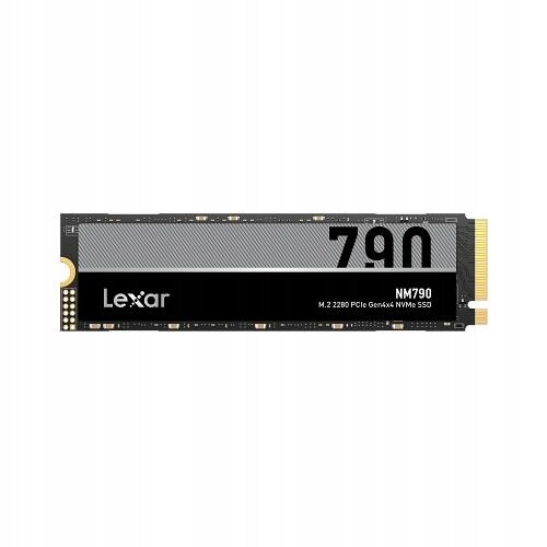 SSD|LEXAR|NM790|512 GB|M.2|PCIe Gen4|NVMe|Rychlost zápisu 4400 MB/s|Rychlost čtení