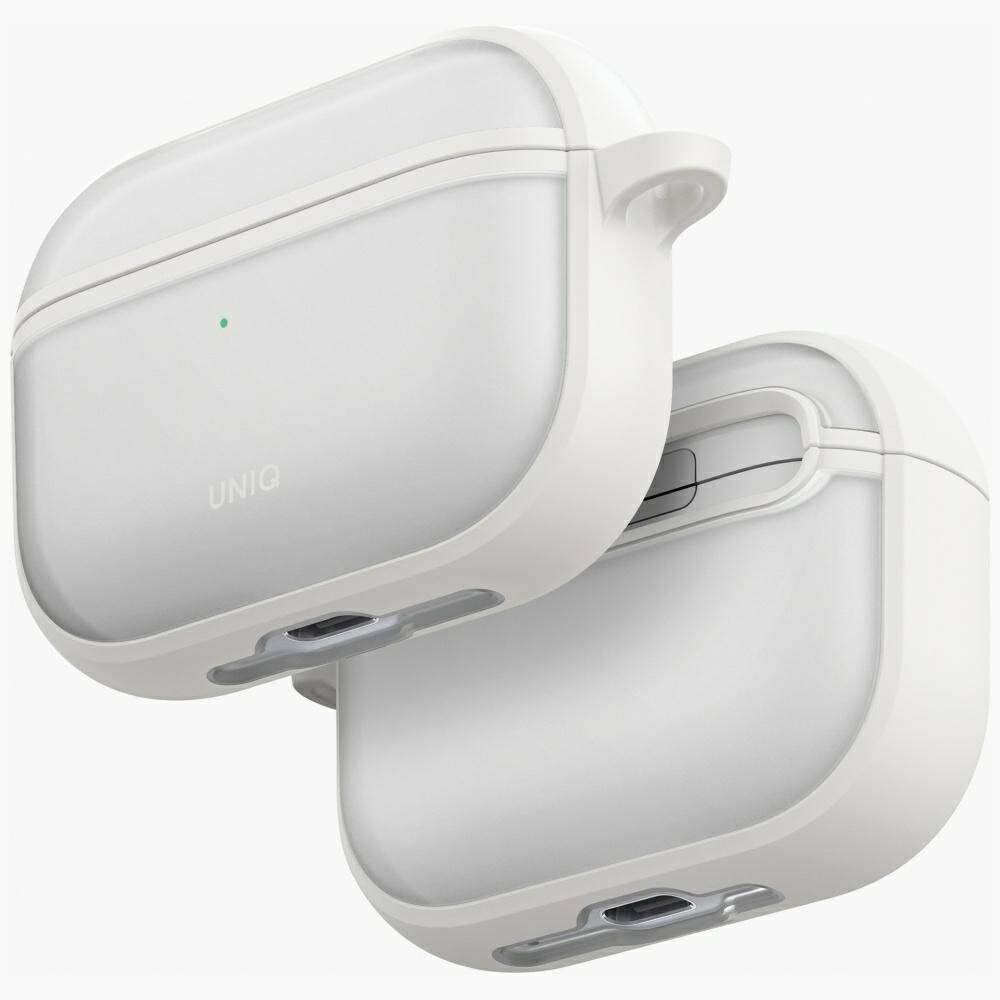 Pouzdro Uniq Veren pro AirPods Pro 3, bílé