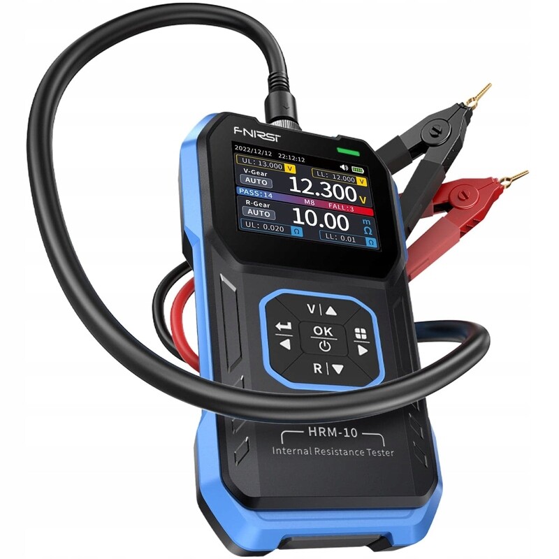 Fnirsi HRM-10 Tester napětí a vnitřního odporu baterií a akumulátorů B