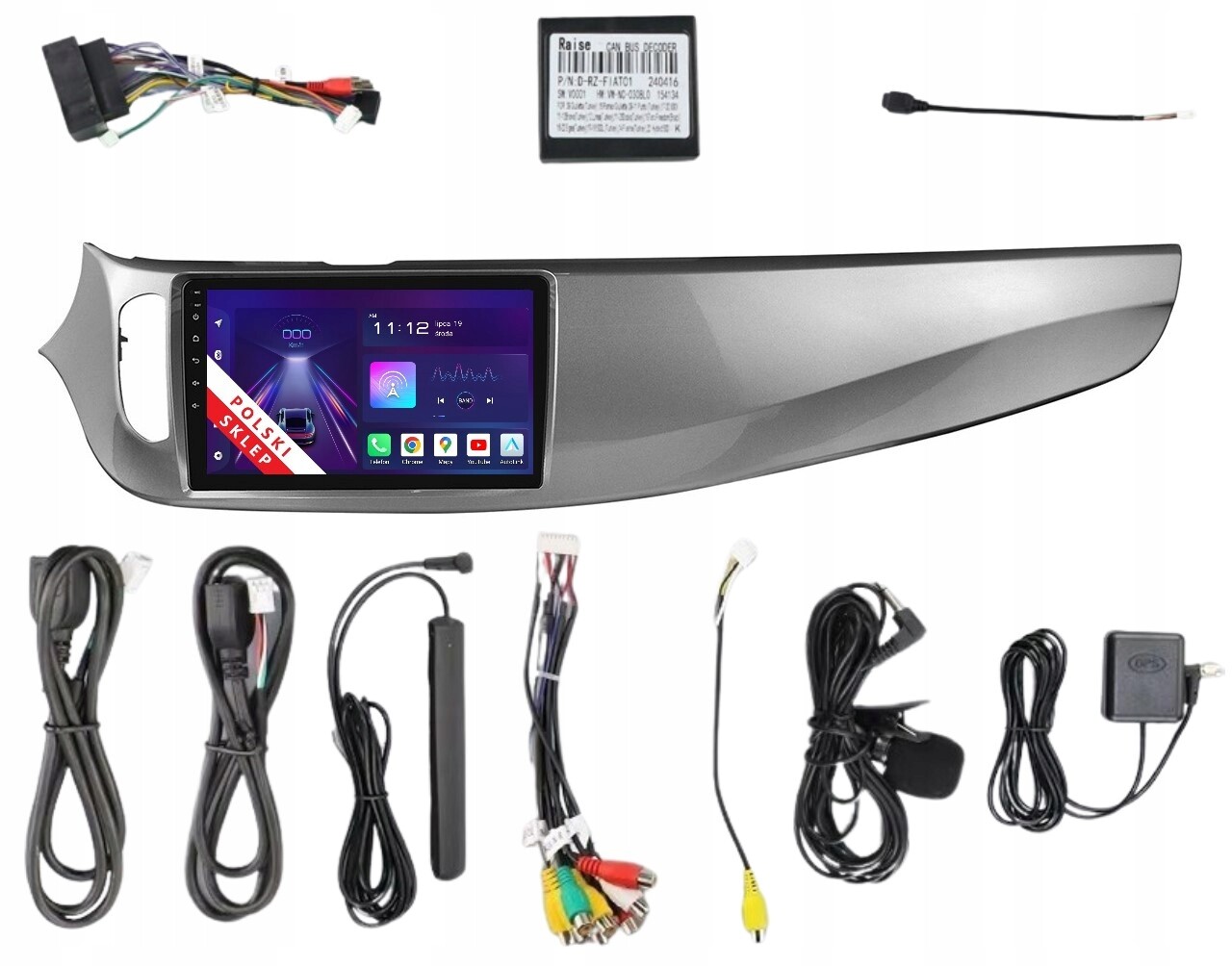 Navigace Rádio 2DIN Android Alfa Romeo Giulietta Nuova II 8/256 Gb Carplay