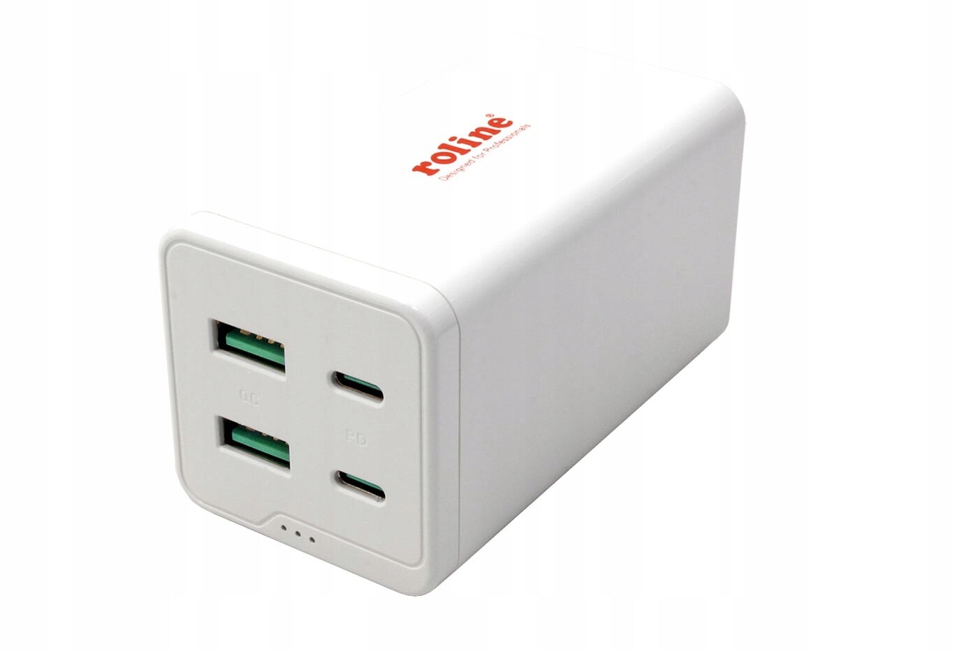 Roline Napájecí adaptér síťový (230V) 2x Usb A Qc 2x Usb C Pd, 120W