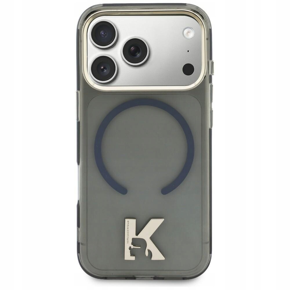 Pouzdro Karl Lagerfeld IML K Head Logo MagSafe pro iPhone 17, černé