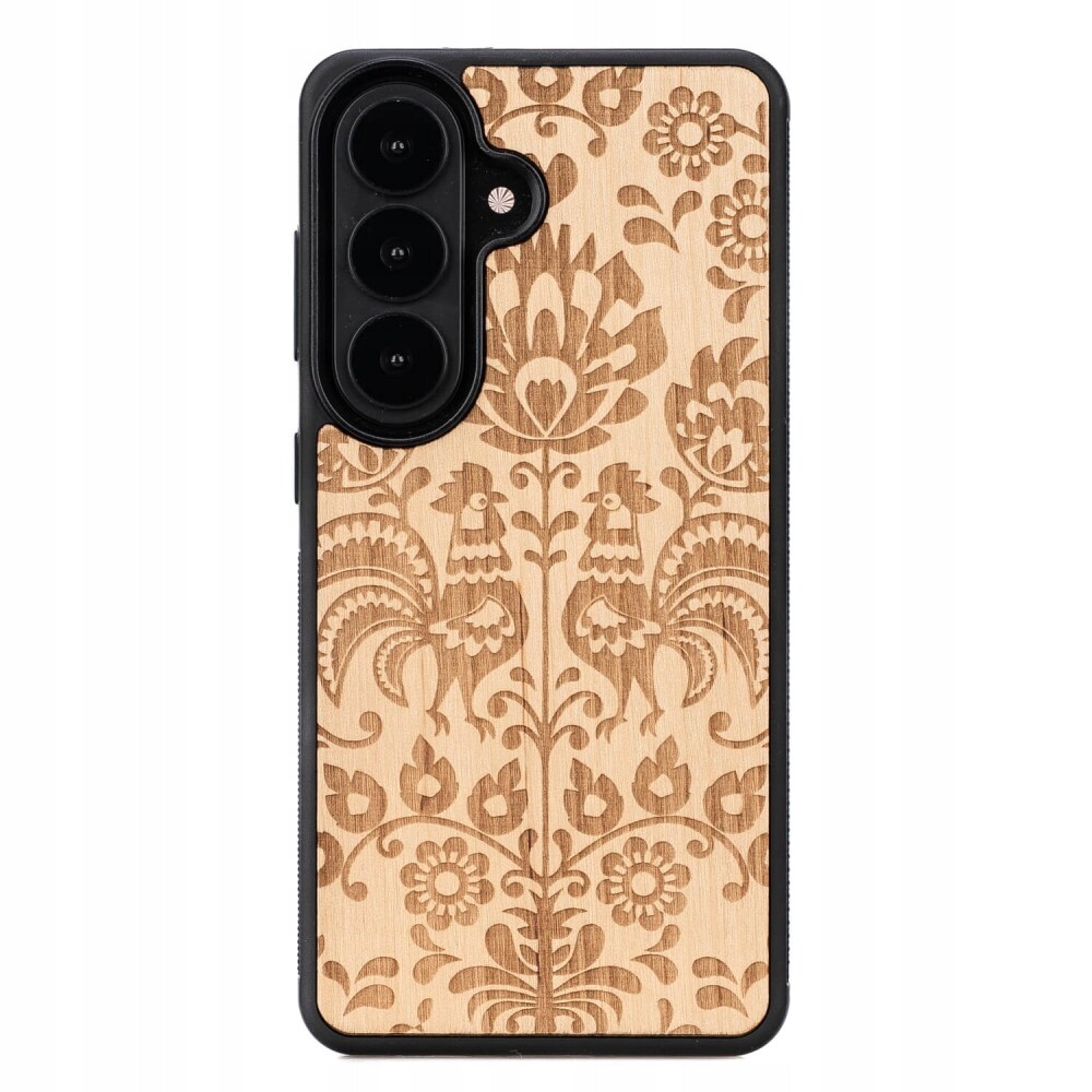Dřevěné Pouzdro Bewood pro Samsung Galaxy S26 Plus Polský Folk Aniegre