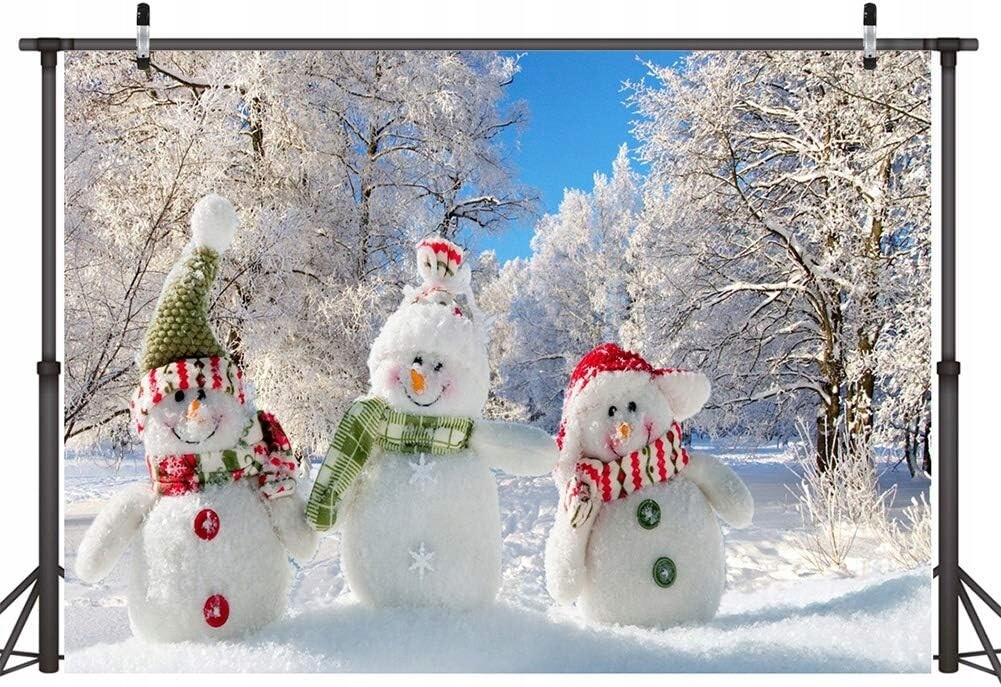 Vinylové fotografické pozadí Vánoční motiv 210 x 150 cm