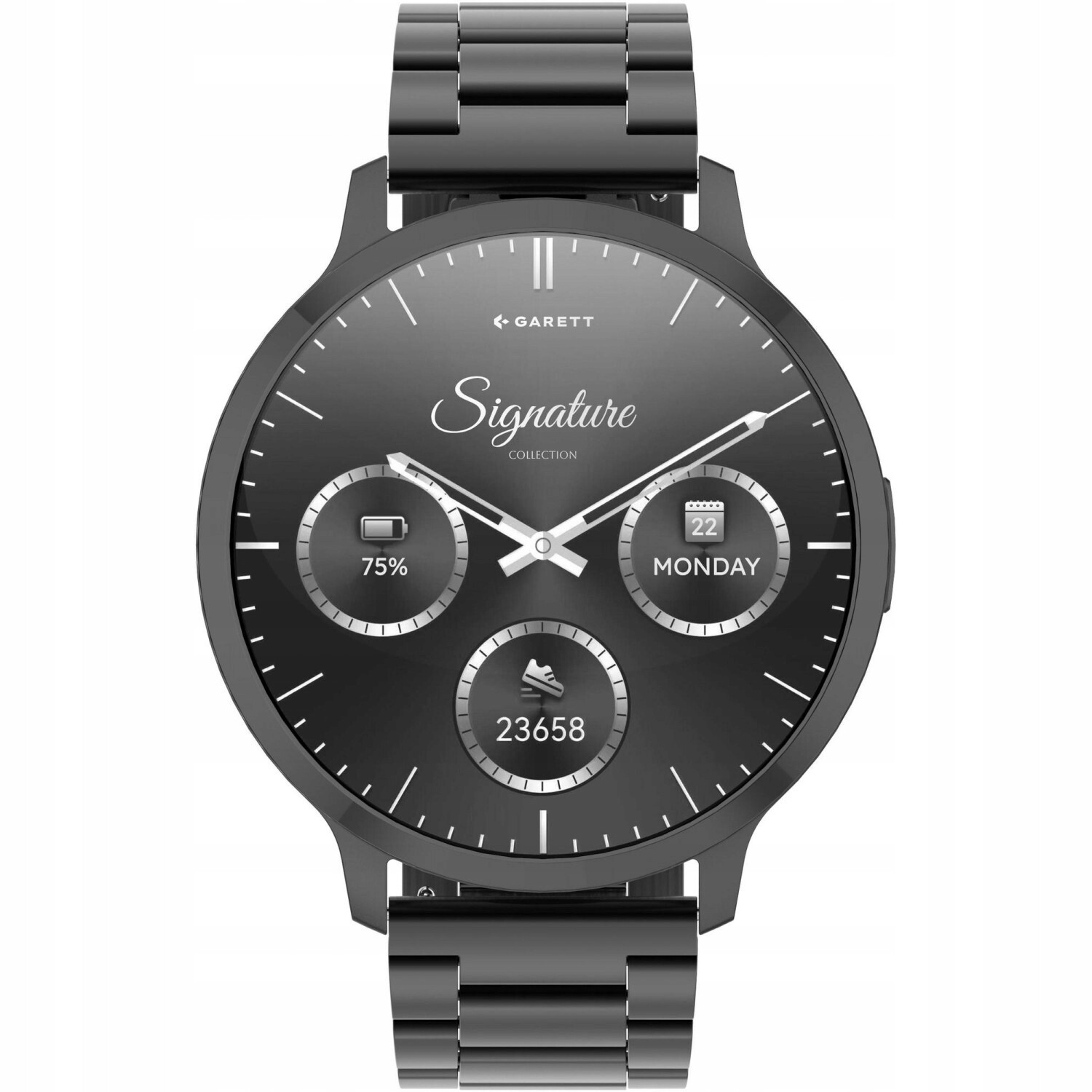 Hodinky Chytré Hodinky Pánské Garett 5904238485156 černé
