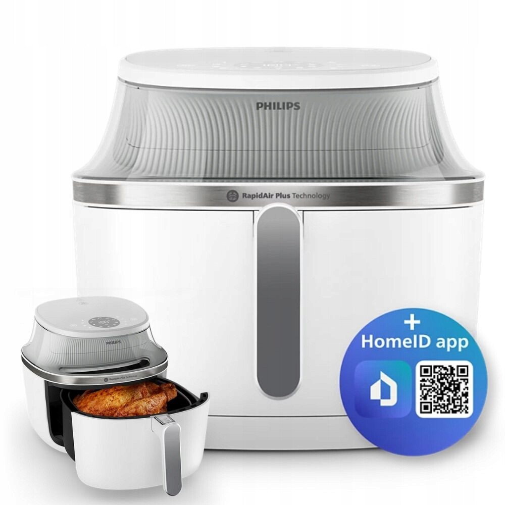 Fritéza Air fryer Philips Ovi NA341/10 2000W 7,2 l na smažení pečení