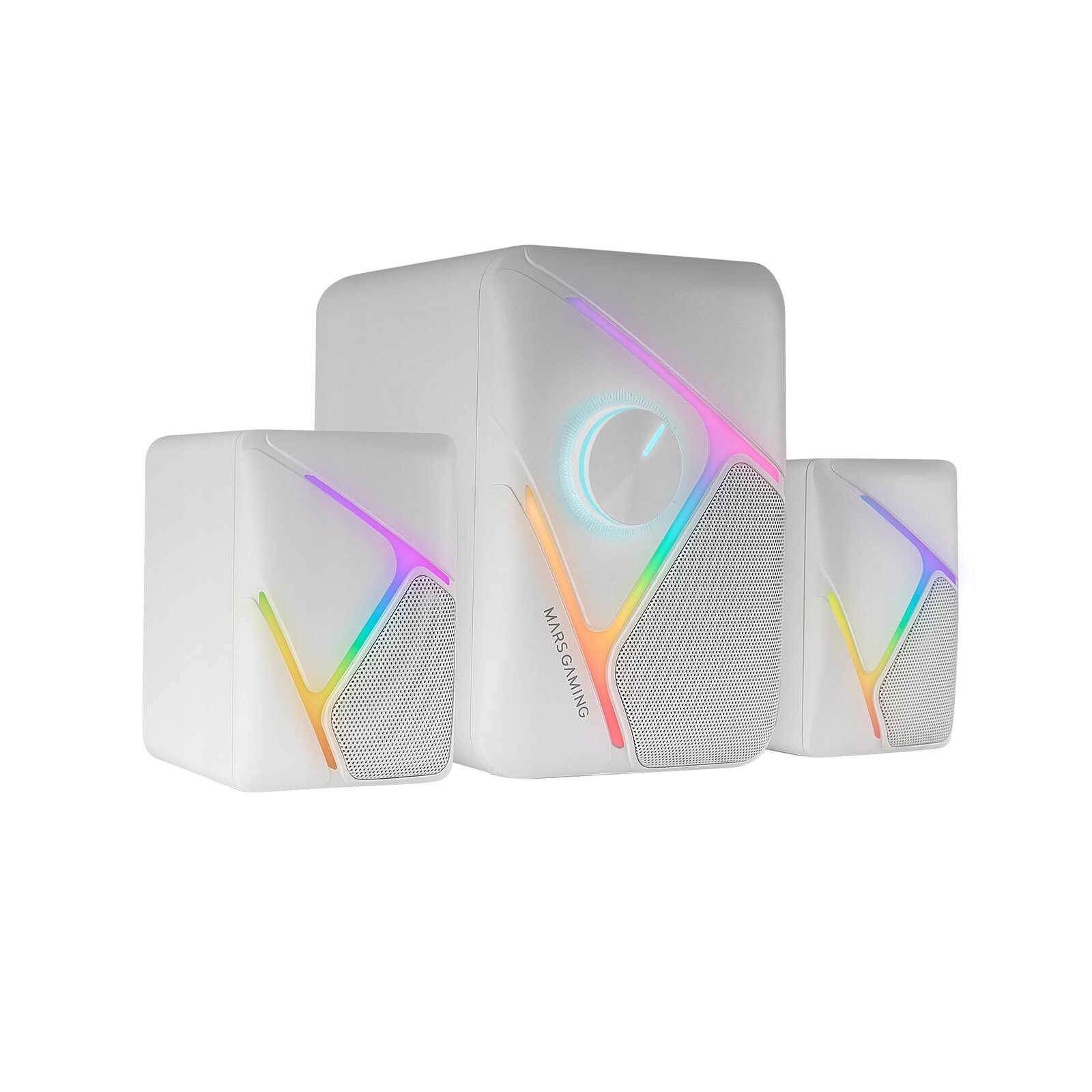 Mars Gaming Kompaktní Rgb herní reproduktory Mscubew