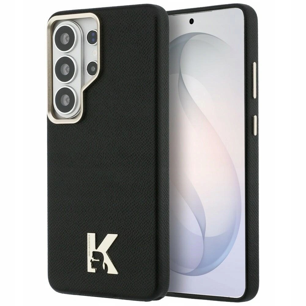Pouzdro Karl Lagerfeld K Metal Logo MagSafe na Samsung Galaxy S26 Ultra černé