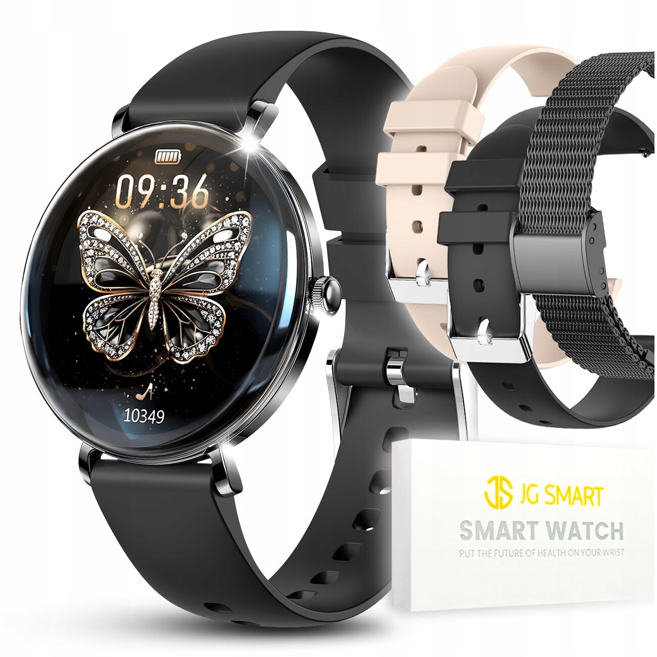 Chytré Hodinky Dámské Chytré Hodinky Konverzace Menu Polské Health 3 Strap