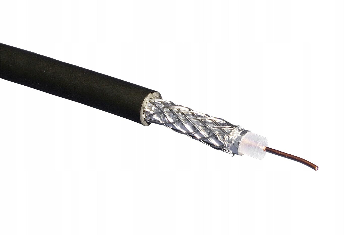 Goobay Kabel koaxiální RG58, 50ohm, 100m