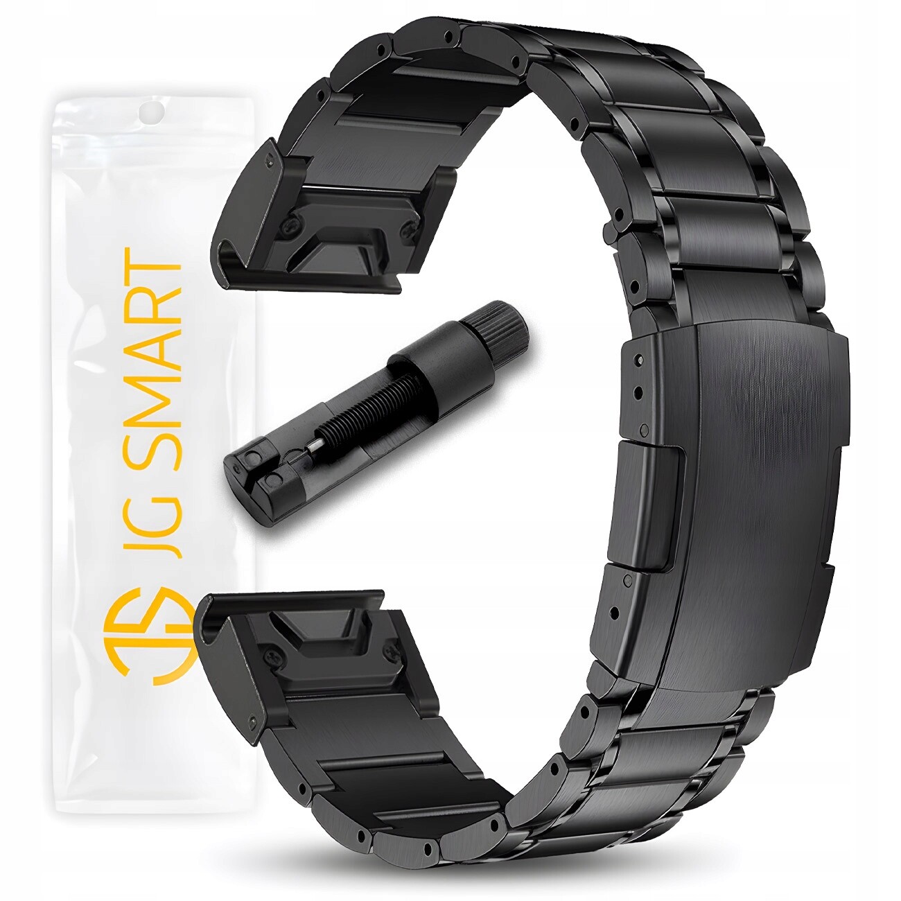 Náramek Pro Garmin Fenix 5 6 7 8 E Pro Solar Instinct Titanový