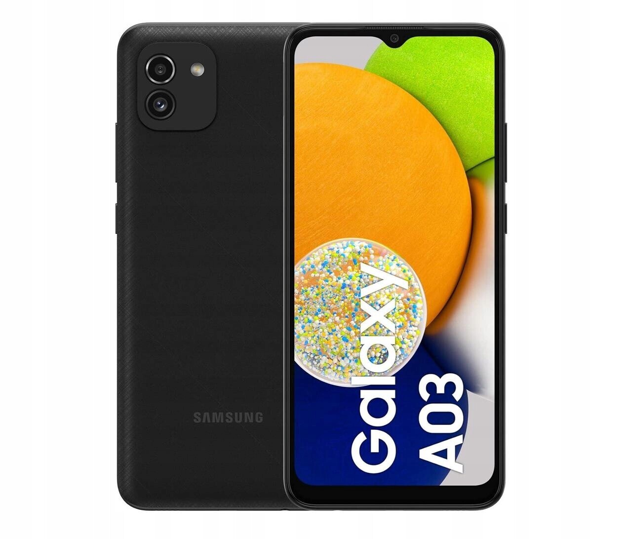 Samsung Galaxy A03 4/64GB Lte A035G/DSN Černý Orig. balení Nové