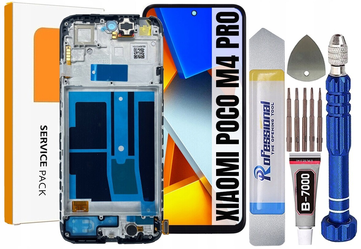 Displej Pro Xiaomi Poco M4 Pro 4G Originál Oem Obrazovka Rámeček