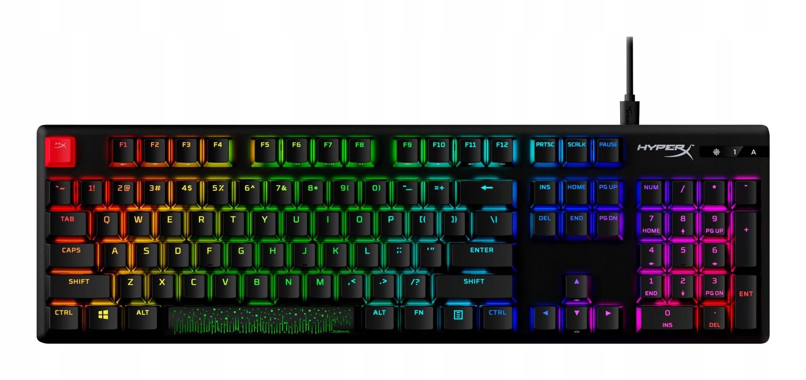 Klávesnice Alloy Origins Pbt Hx/blue 639N4AABA Hyperx