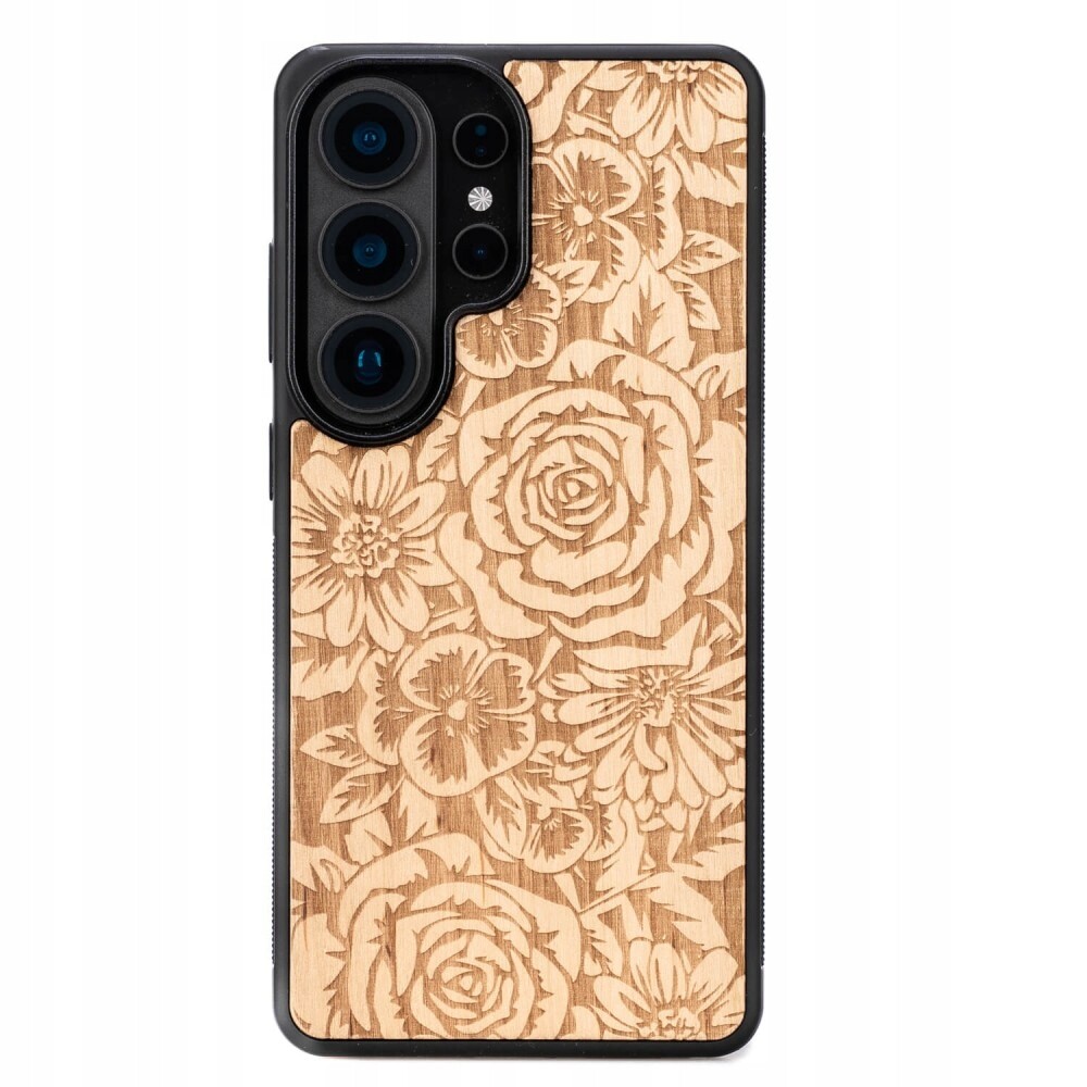 Dřevěné Pouzdro Bewood pro Samsung Galaxy S26 Ultra Růže Aniegre
