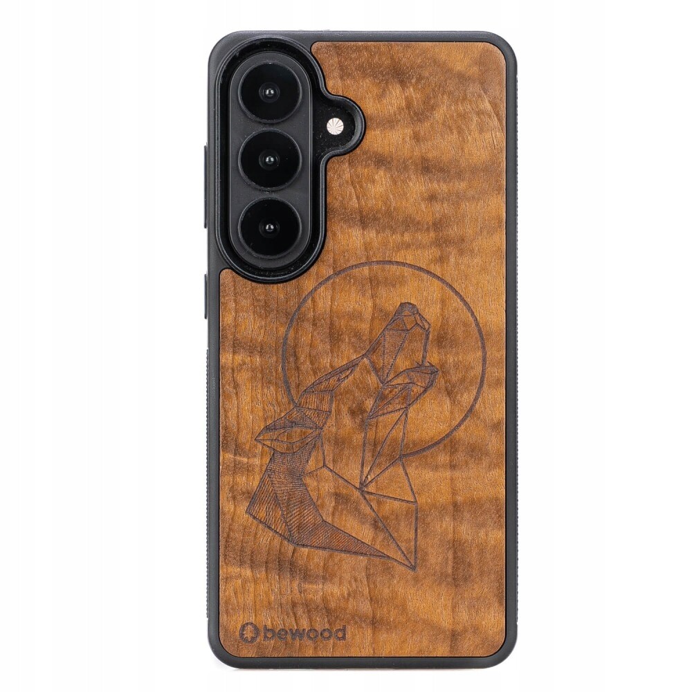 Dřevěné Pouzdro Bewood pro Samsung Galaxy S26 Wilk Imbuia