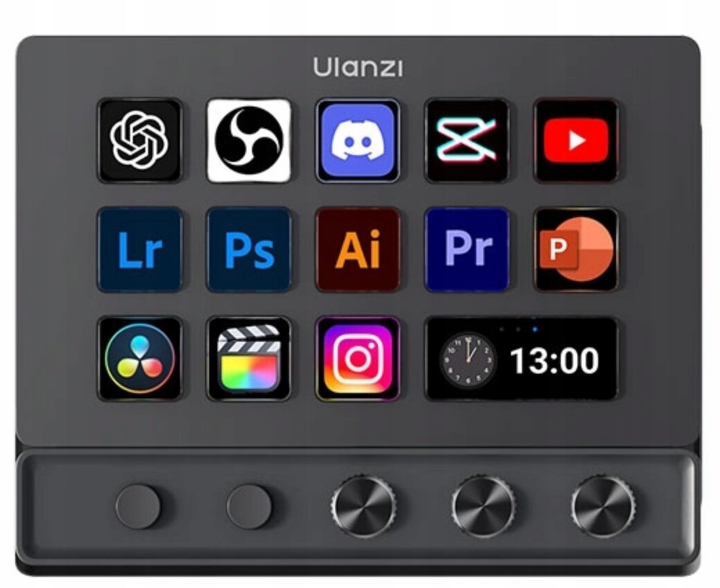 Konzole Ulanzi Creative Deck D200X Stream pro tvůrce a streamery