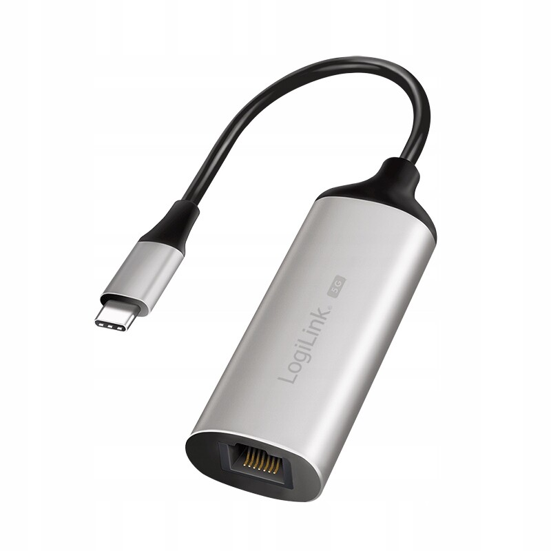 Adaptér Usb-c Ethernet RJ45 5Gbps 5 Gigabit Lan Duplex Thunderbolt LogiLink