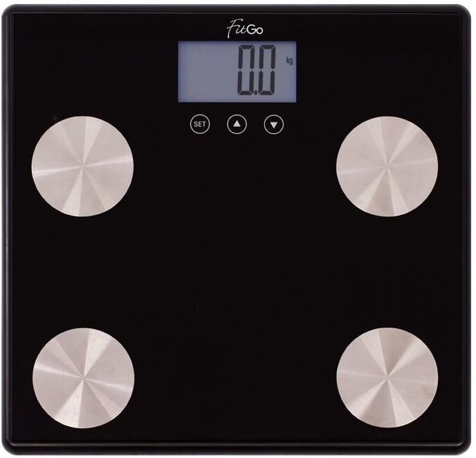 Elektronická Koupelnová Váha Fitgo SA-B89, Přesný Indikátor Bmi Aplikace