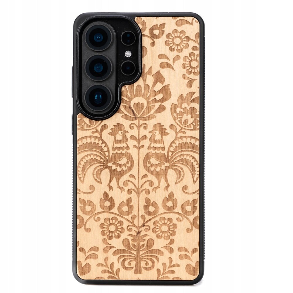 Dřevěné Pouzdro Bewood pro Samsung Galaxy S26 Ultra Polský Folk Aniegre