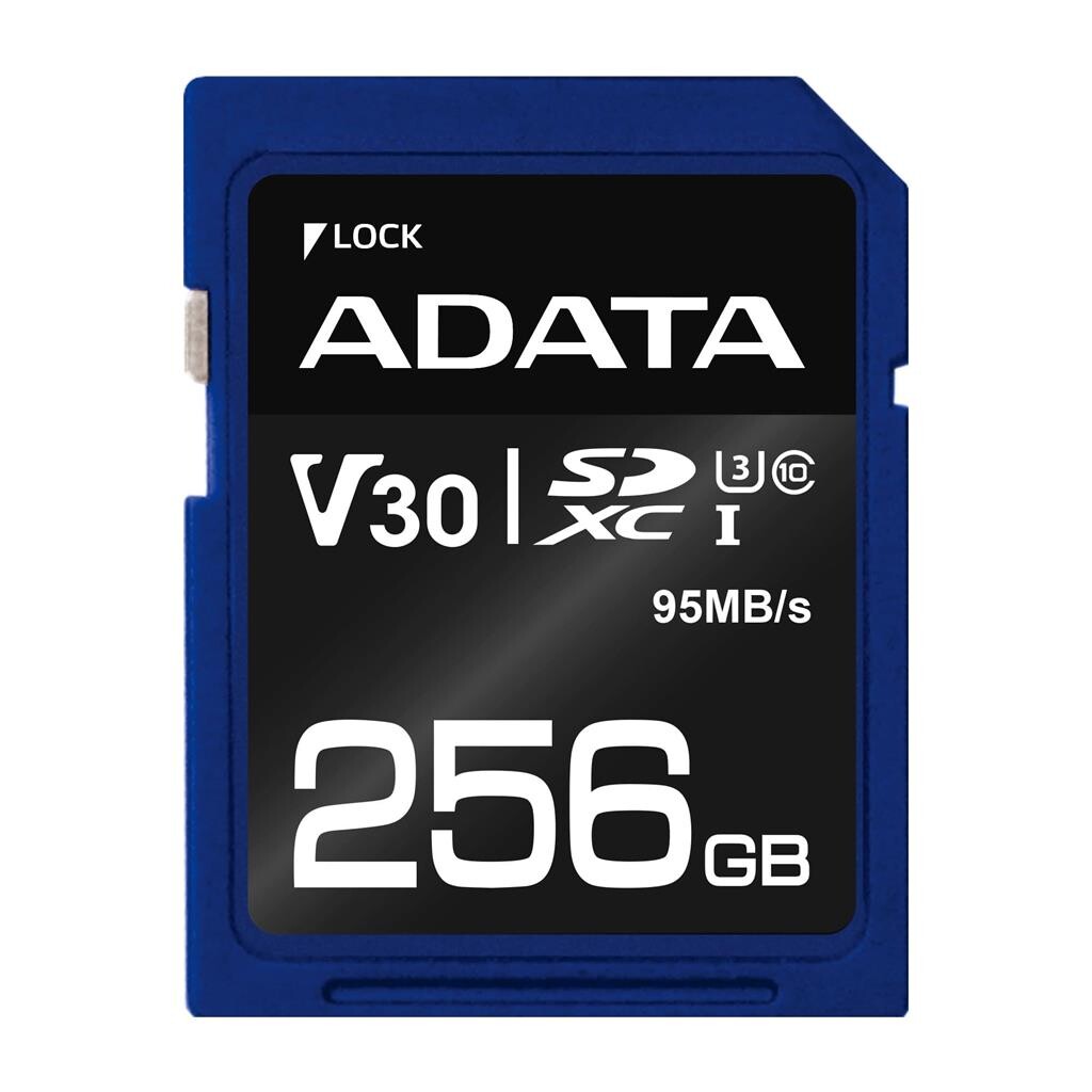 Paměťová Karta Sdxc 256GB V30/ASDX256GUI3V30S-R Adata