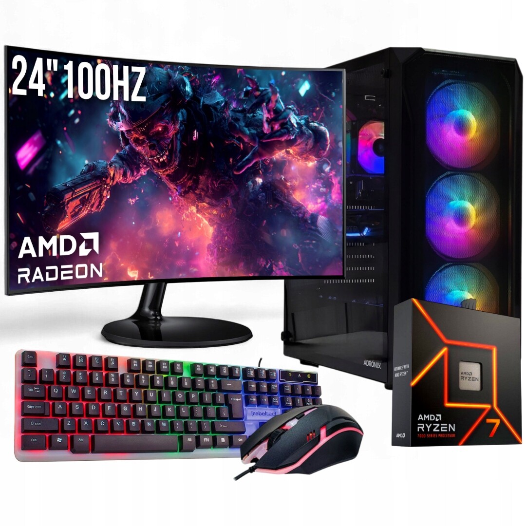 Herní Set Murasama R7 9800X3D/16GB/RX9060XT/1TB SSD/W11/24