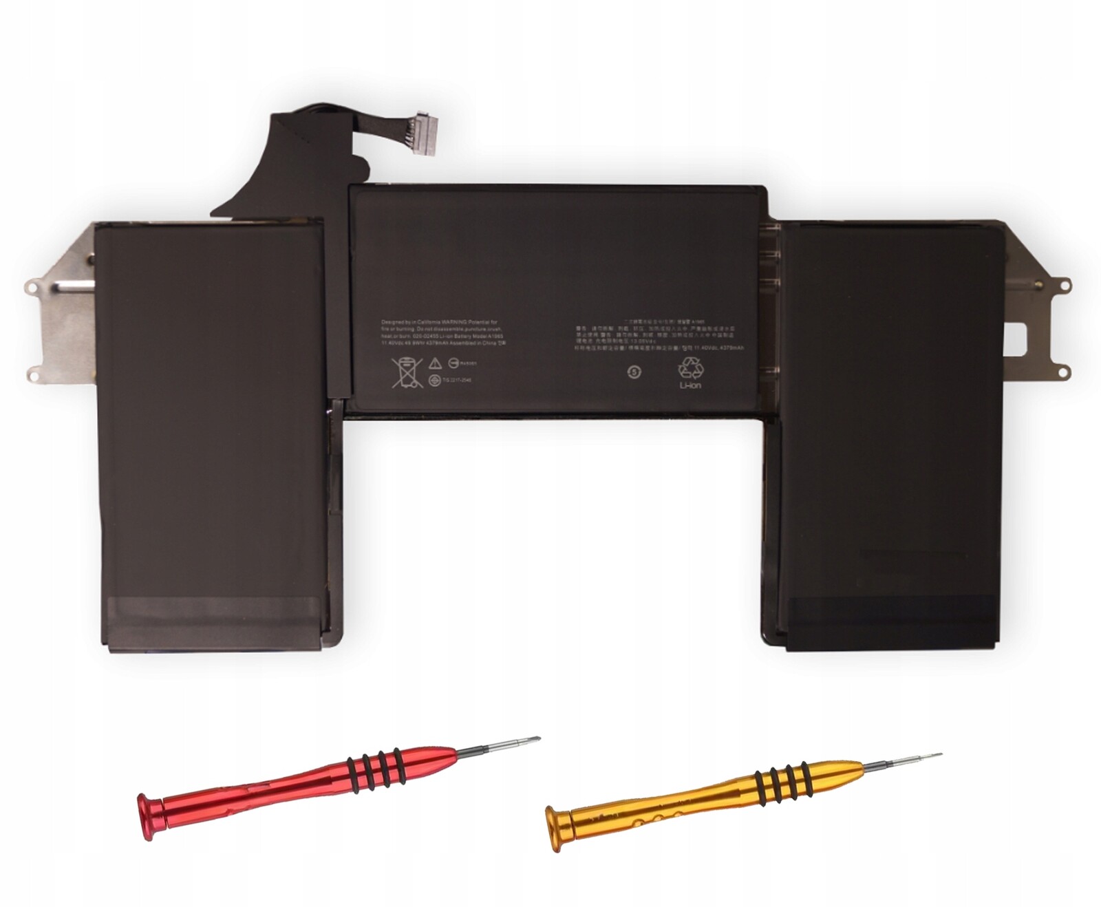 Lithium-polymerová baterie A1965 pro notebooky Apple MacBook 4379 mAh