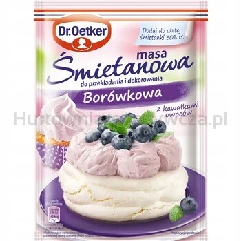 Dr.Oetker Borůvková smetanová hmota 65 g