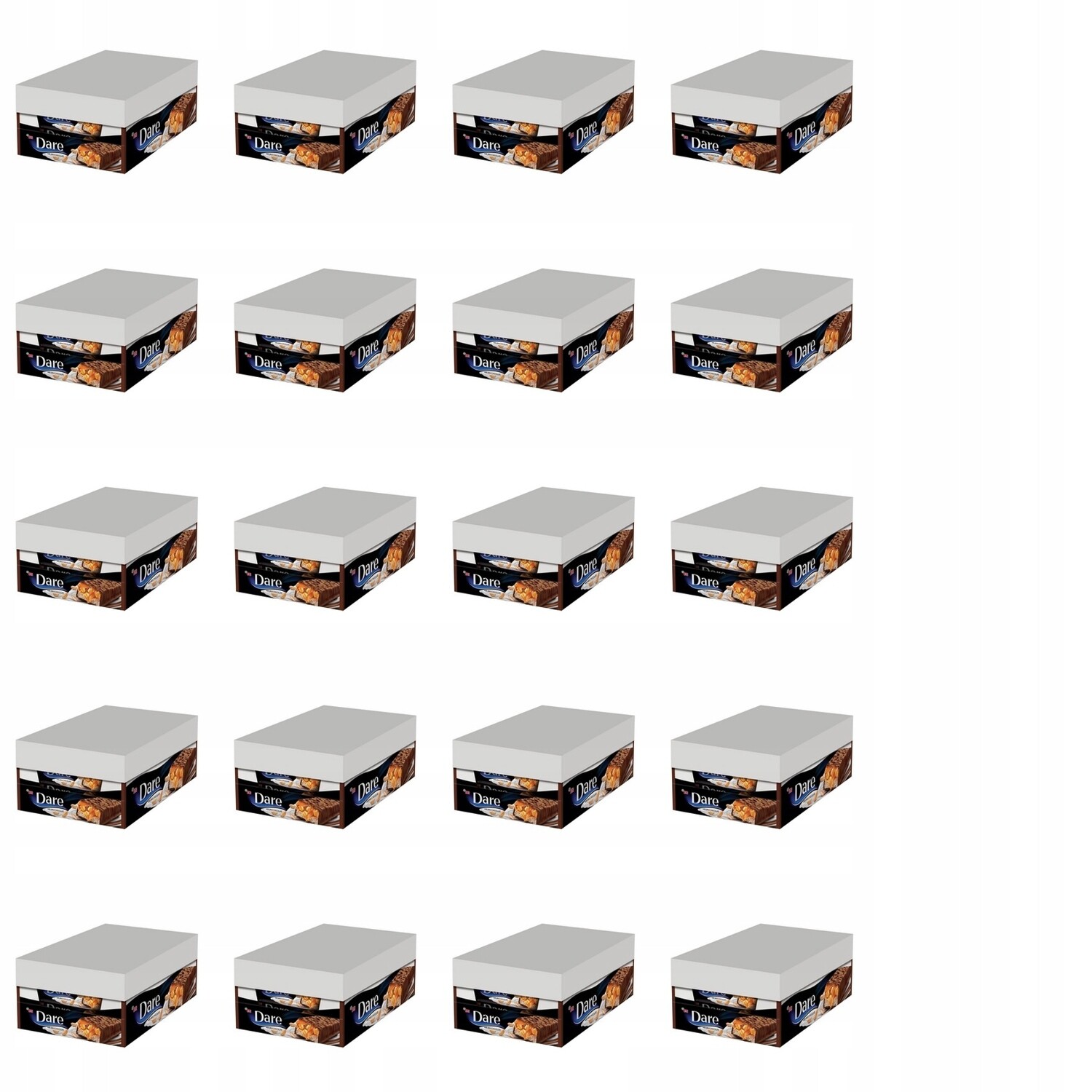 20 x 36 g Dare tyčinka v mléčné čokoládě s arašídy Karton