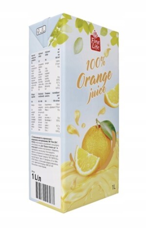 Fine Life Pomerančový džus 1 l