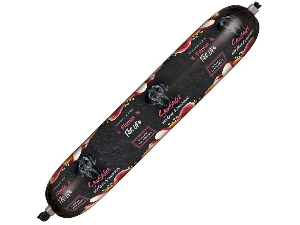 Fitmin For Life Jehněčí salám se zeleninou pro psy 900 g