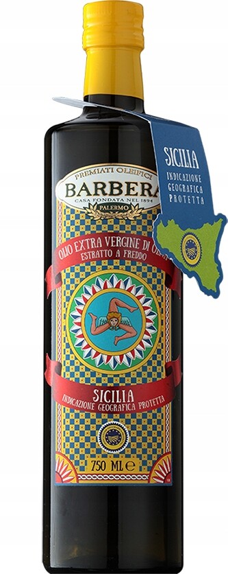 Olivový olej Barbera Sicilia D.o.p 750 ml 100% Italské Olivy