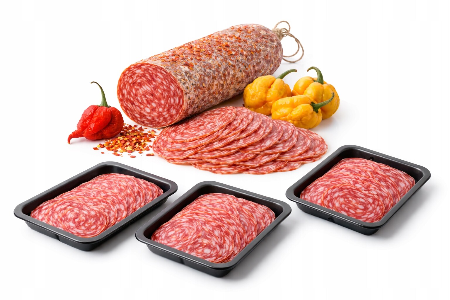 Salám na pizzu hot 100x ostřejší než italský spianata piccante