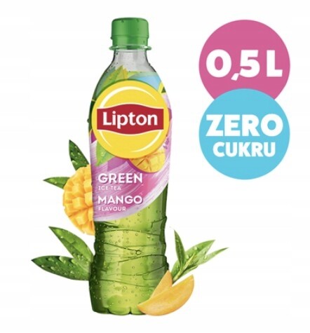 Lipton Green Mango nula 12 x 500 ml [kauce]