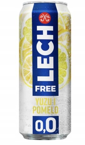 Lech Free Yuzu plechovky 24 x 500 ml [kauce]