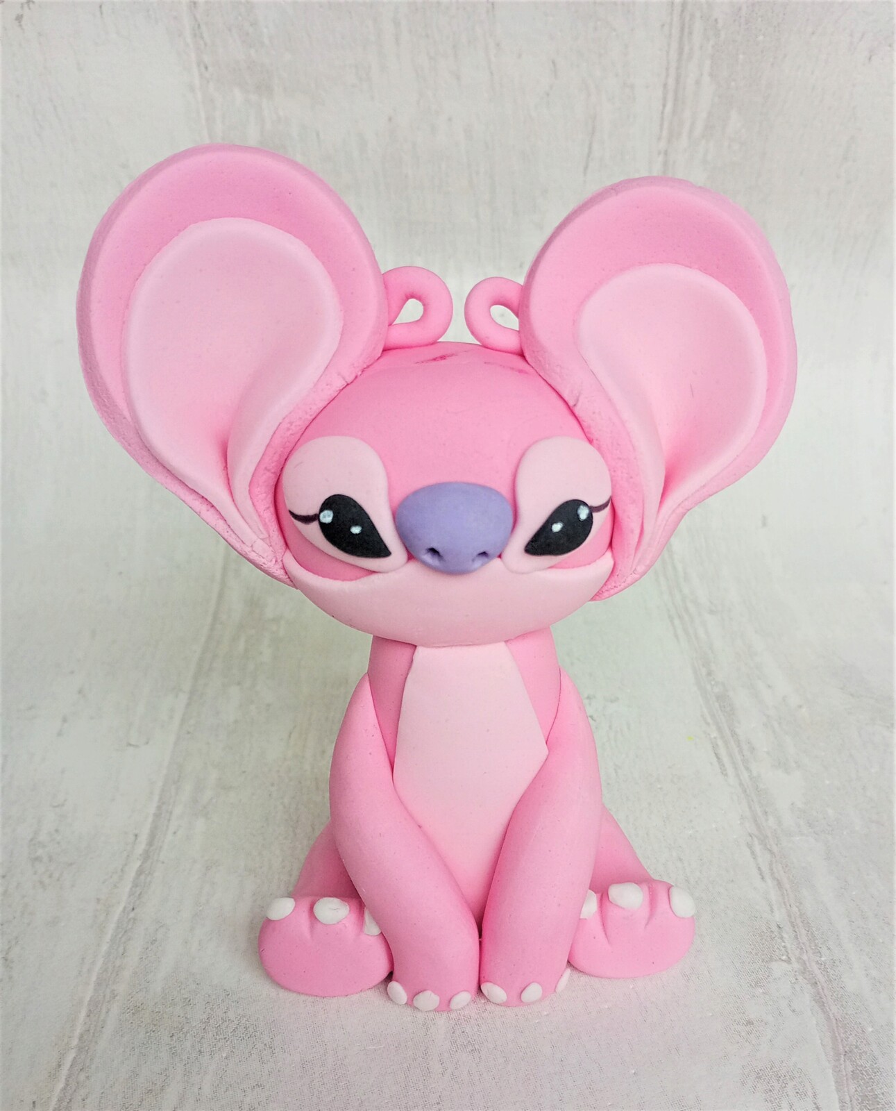 Angel figurka z cukrové hmoty na dort, velká