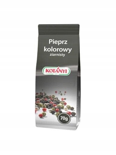 5 x Kotanyi Pepř barevný celý 70 g